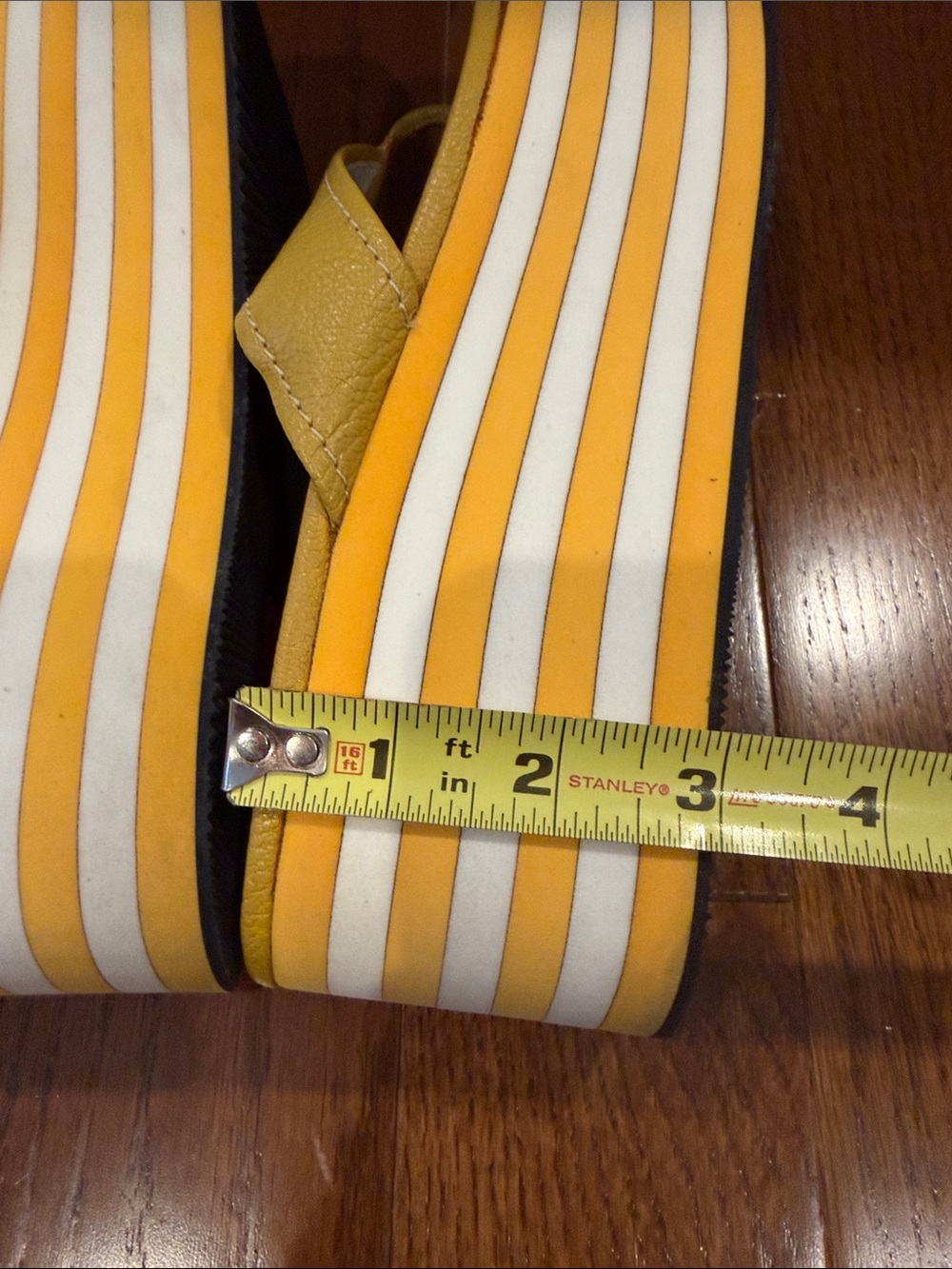 Prada Yellow Leather Platform Thong Sandals - Picture 15 of 17